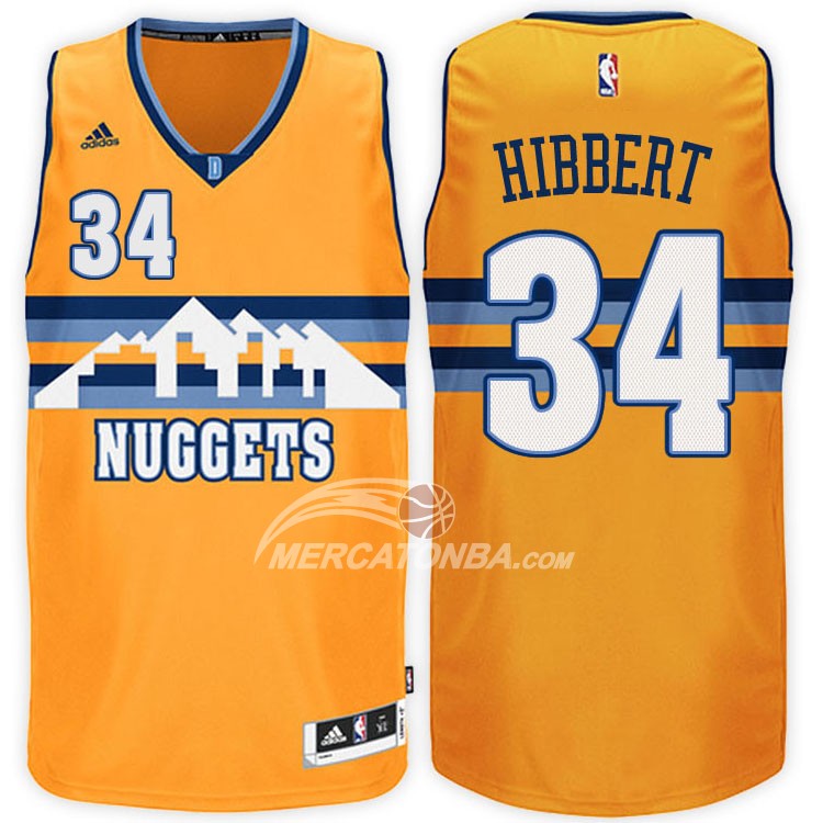 Maglia NBA Hibbert Denver Nuggets Amarillo